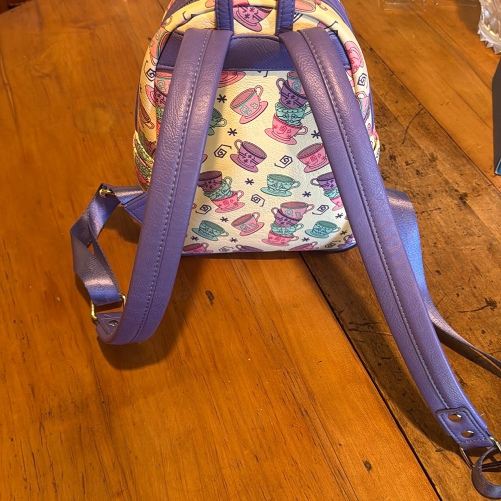 Disney Parks Loungefly Alice in Wonderland Teacup Mini Backpack - Picture 6 of 12
